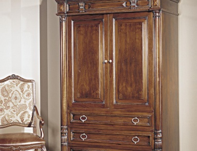 Wardrobe made of natural wood, Francesco Molon