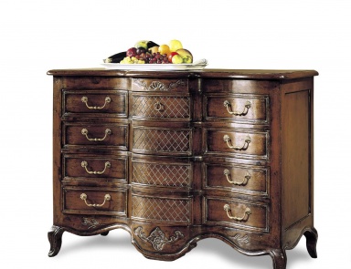 A chest of drawers made from natural wood, Francesco Molon