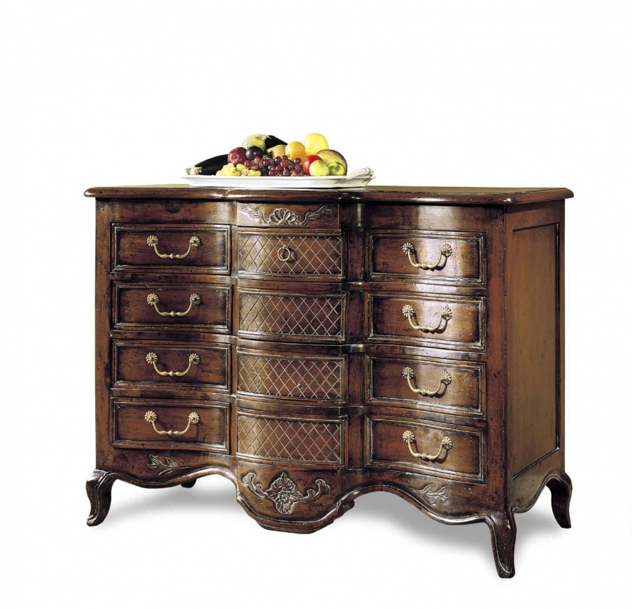 A chest of drawers made from natural wood, Francesco Molon