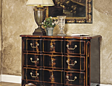 A chest of drawers made from natural wood, Francesco Molon