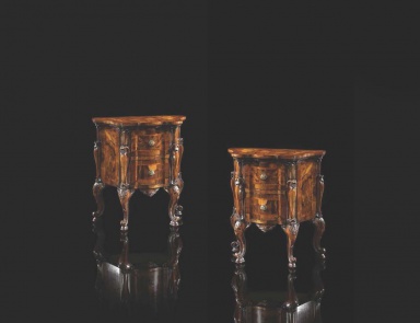 Bedside table made from natural wood, Francesco Molon