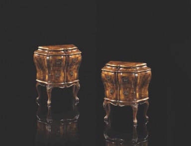 Bedside tables from natural wood, Francesco Molon