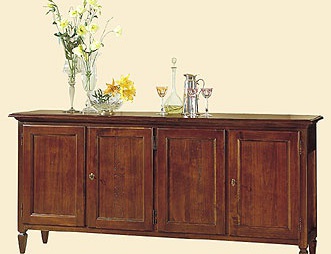 Sideboard in solid wood, DOLFI