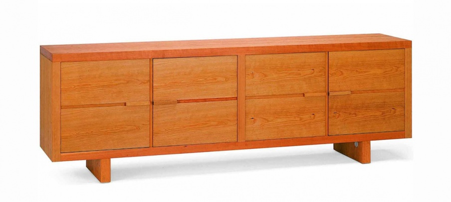 Nightstand body is made of natural wood Dama, Riva 1920
