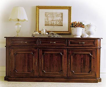 Sideboard in solid wood, DOLFI