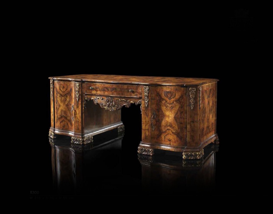 Desk natural wood, Francesco Molon.