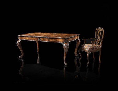 Dining table made from natural wood, Francesco Molon.