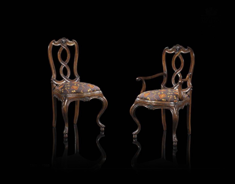 Chair with upholstery, Francesco Molon.