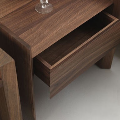 Bedside Table Soft Wood