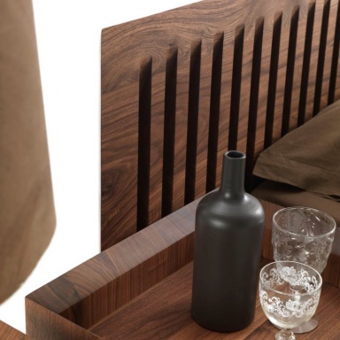 Bedside Table Soft Wood