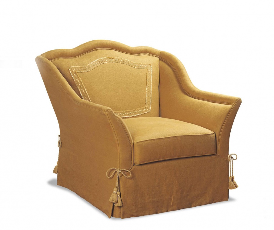 Armchair in fabric, Francesco Molon