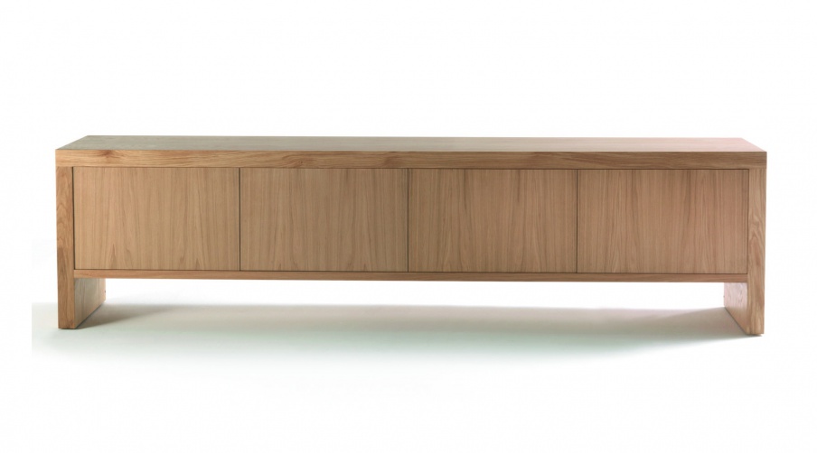 Nightstand body is made of wood Arabesque, Riva 1920