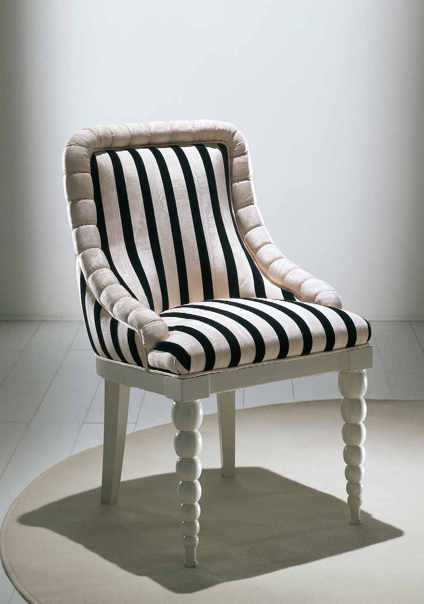 Chair with armrests Miami, Zanaboni