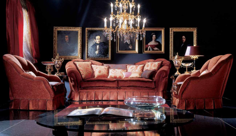 Living room (sofa set) Pantheon, Zanaboni