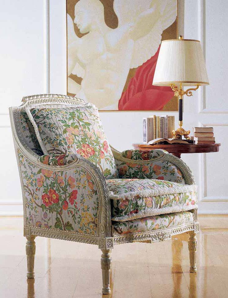 Chair with hard armrests, Zanaboni