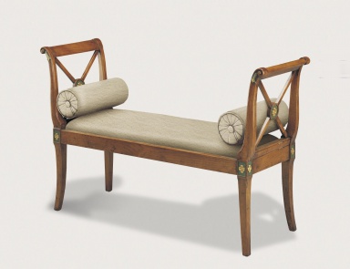Bench with soft upholstery, Francesco Molon