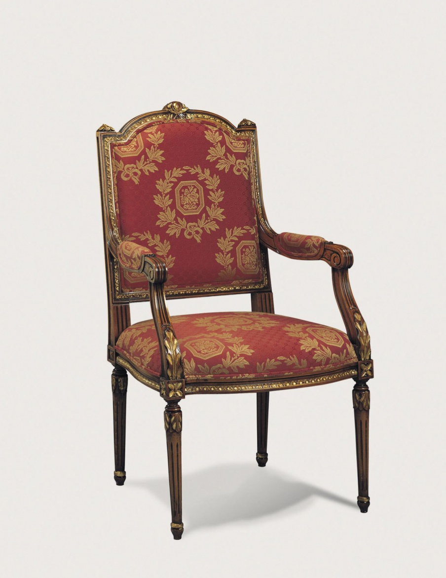 Chair with armrests Francesco Molon