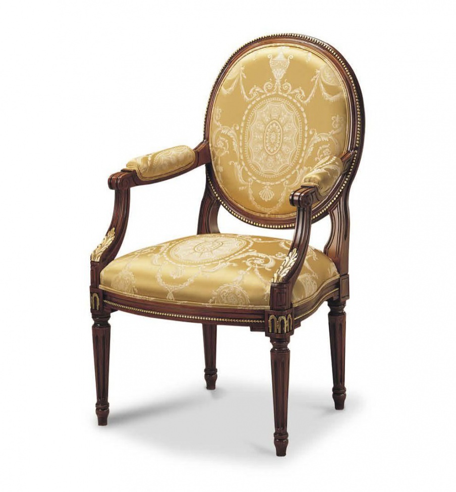 Chair with armrests Francesco Molon