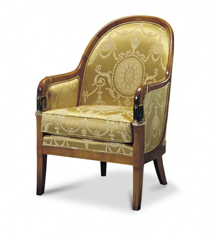 Armchair in fabric, Francesco Molon