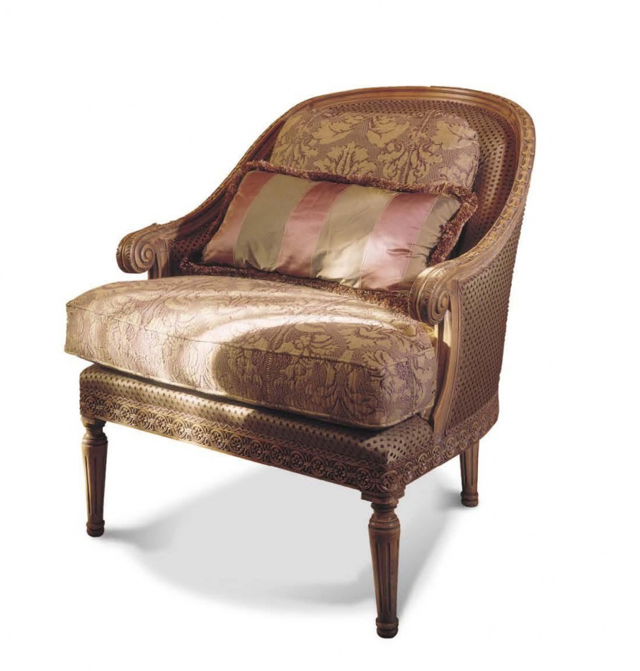 Armchair in fabric, Francesco Molon