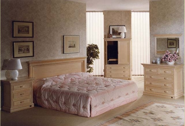 Bedroom set solid wood Arianna, Megaros