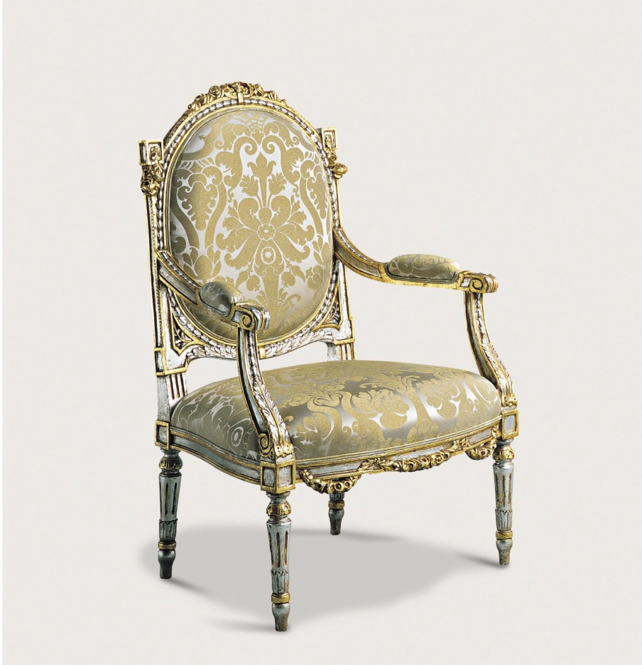 Chair with armrests Francesco Molon