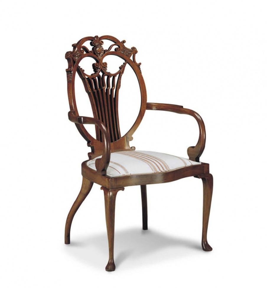 Chair with armrests Francesco Molon