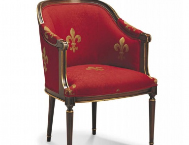 Armchair in fabric, Francesco Molon