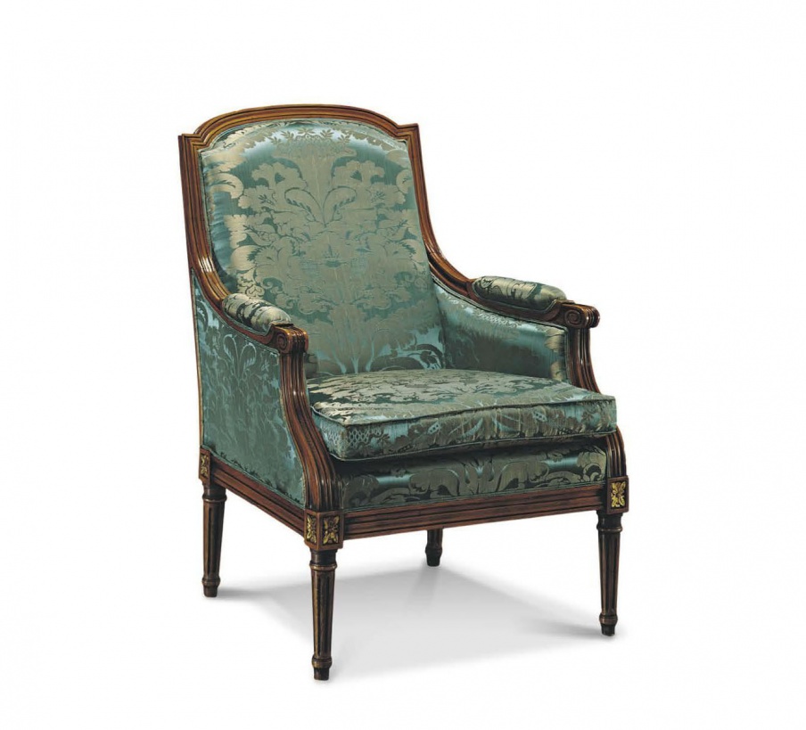 Armchair in fabric, Francesco Molon