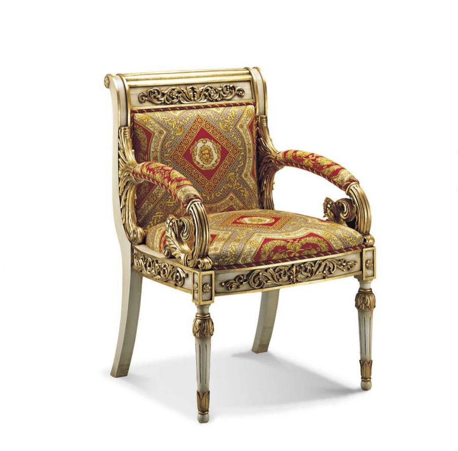 Armchair in fabric, Francesco Molon