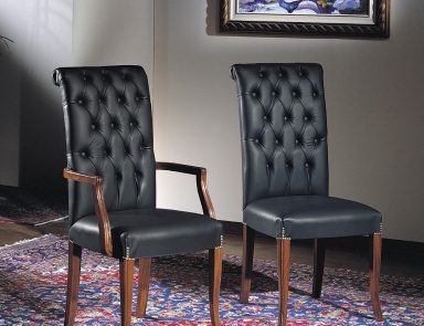 Chair with armrests Francesco Molon