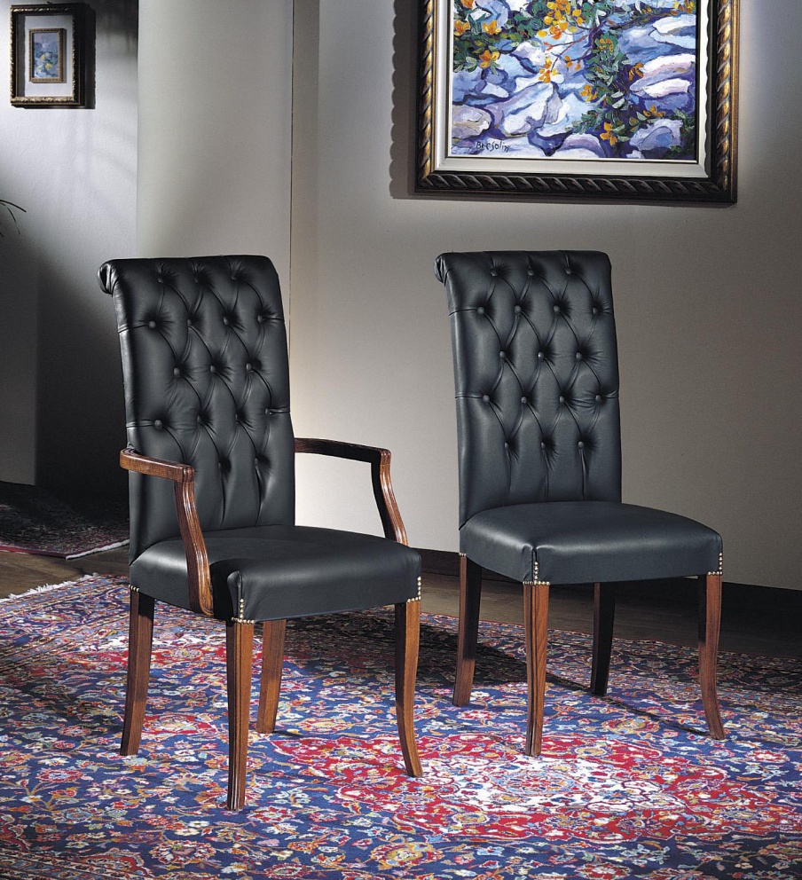 Chair with armrests Francesco Molon