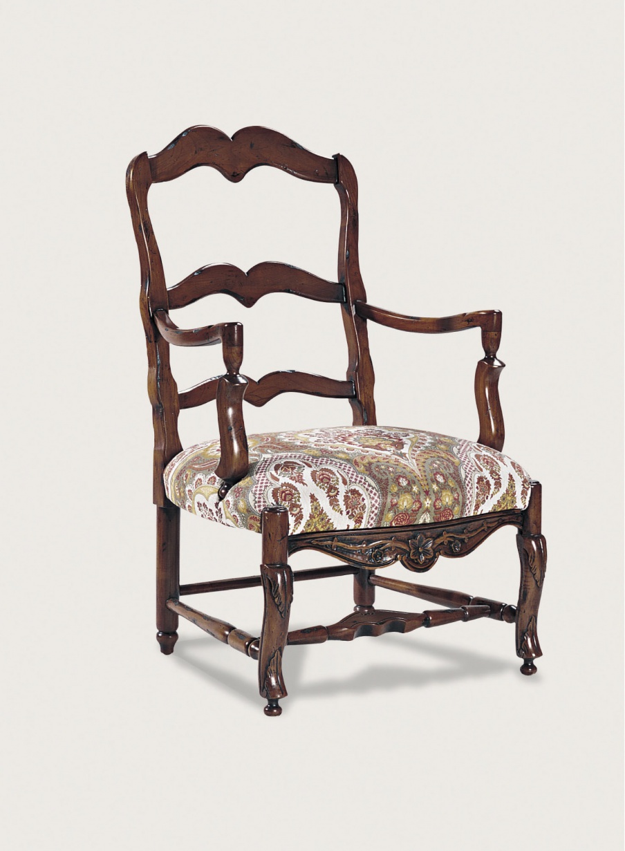 Chair with armrests Francesco Molon