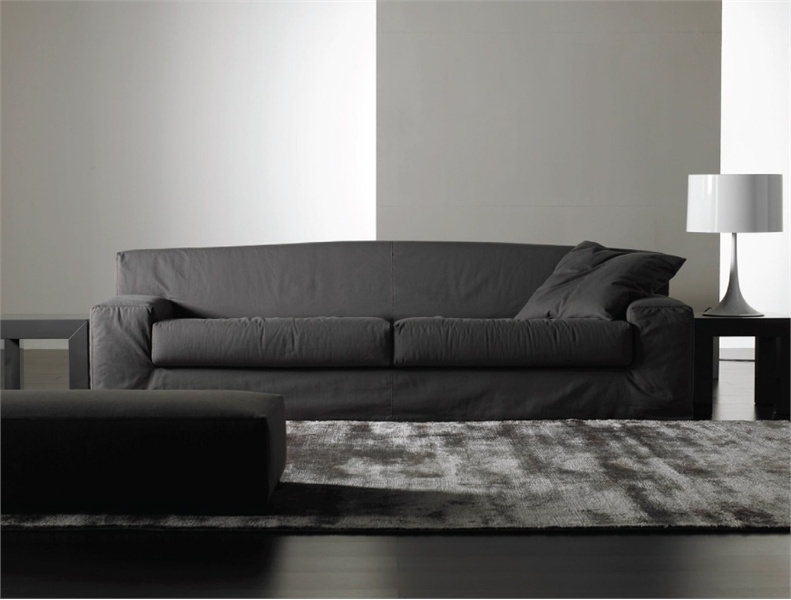 Sofa with wooden frame Sharif, Meridiani