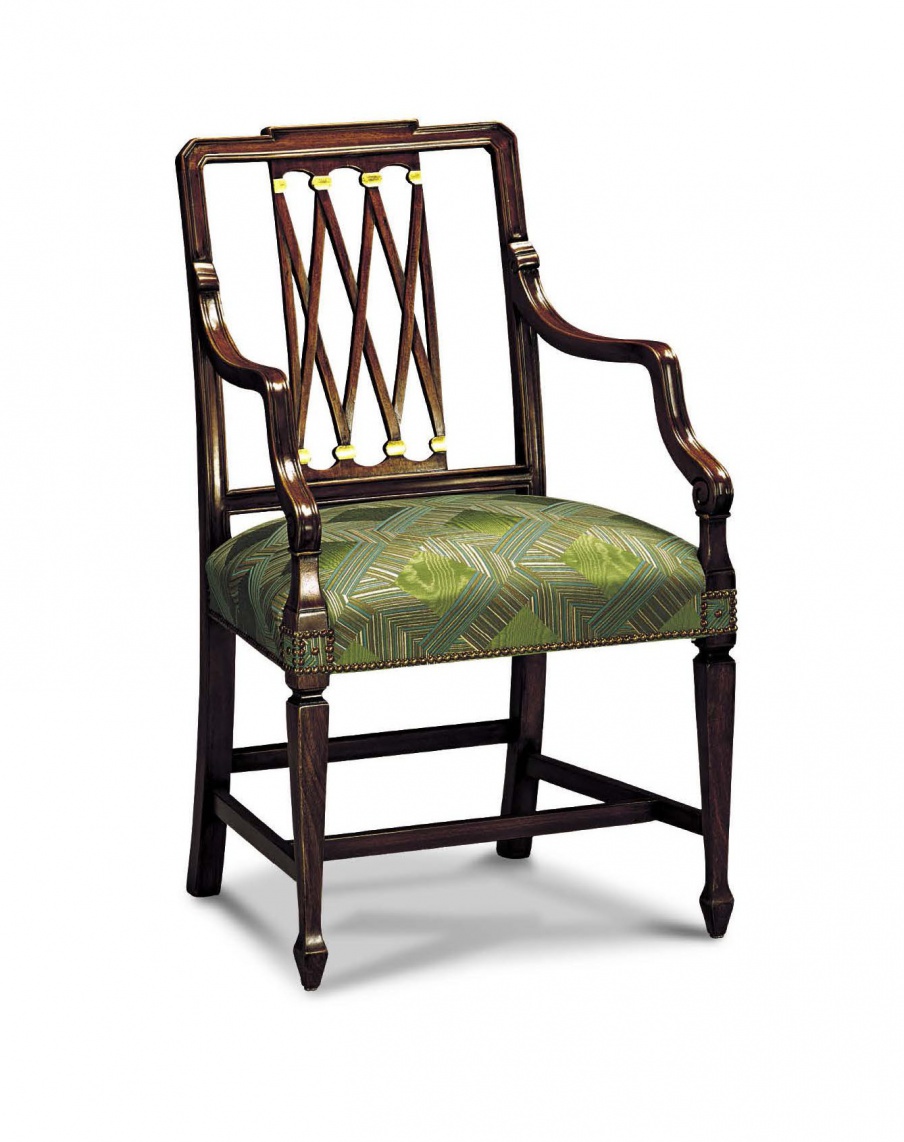 Chair with armrests Francesco Molon