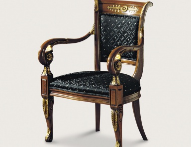 Chair with armrests Francesco Molon