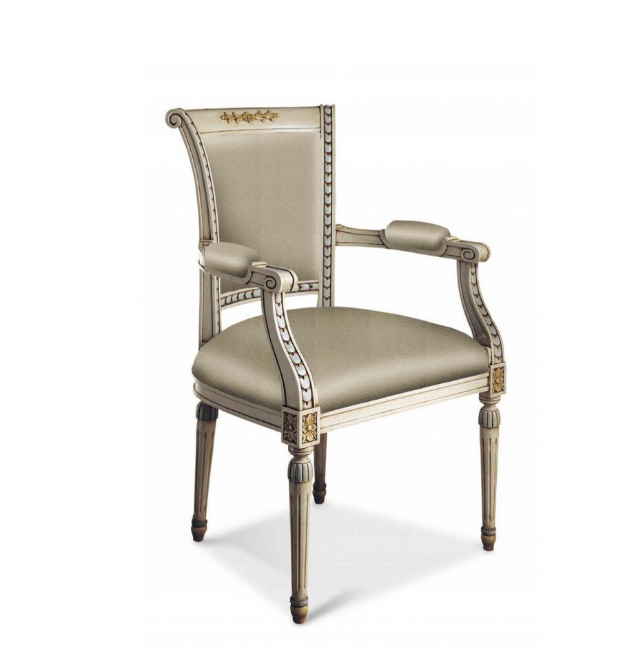 Chair with armrests Francesco Molon