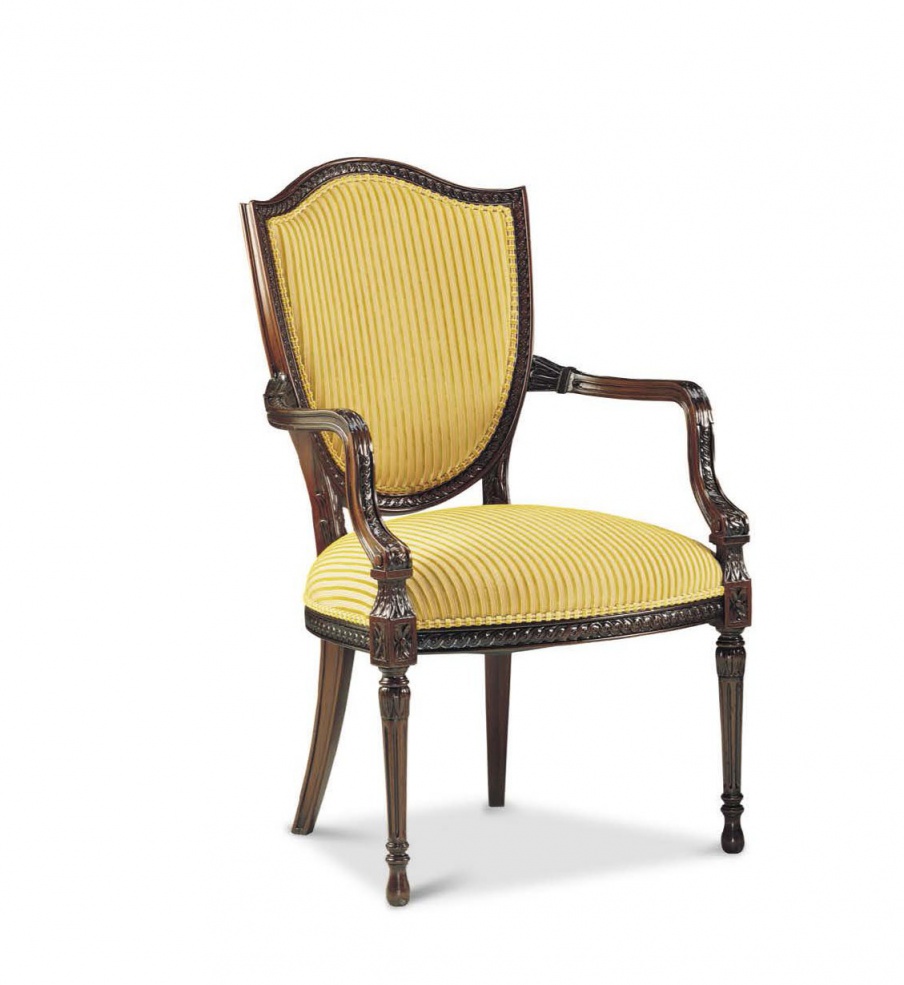 Chair with armrests Francesco Molon