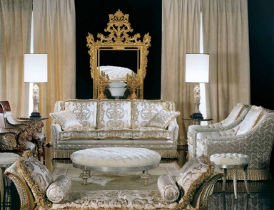 Charme pouf round, Zanaboni