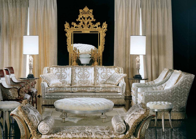 Charme pouf round, Zanaboni