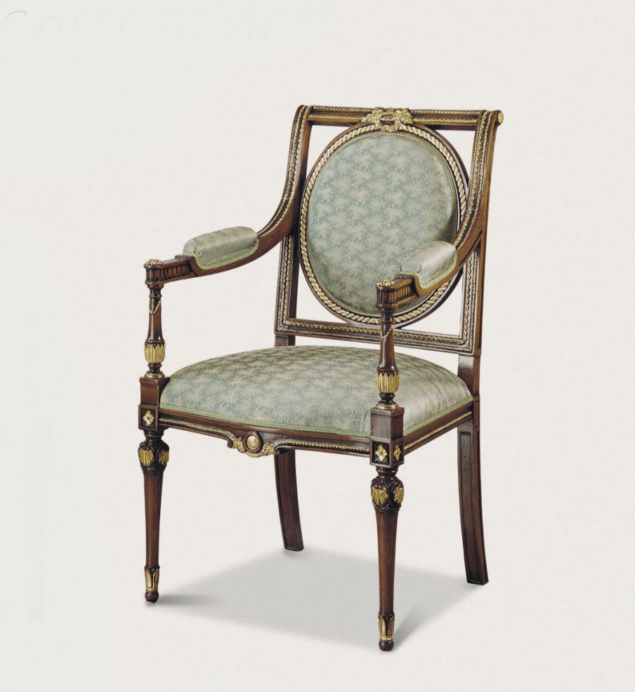 Chair with armrests Francesco Molon