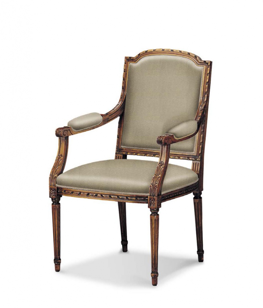 Chair with armrests Francesco Molon