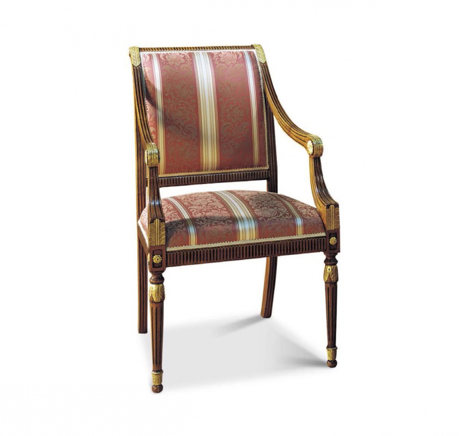 Chair with armrests Francesco Molon