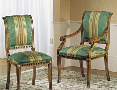 Chair with upholstery, Francesco Molon