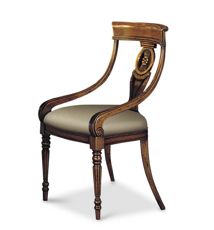 Chair with armrests Francesco Molon