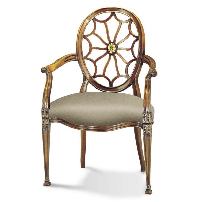 Chair with armrests Francesco Molon