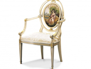 Chair with armrests Francesco Molon