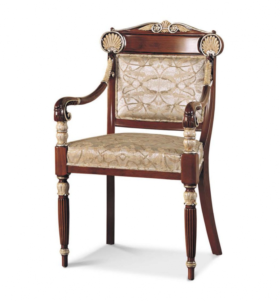 Chair with armrests Francesco Molon