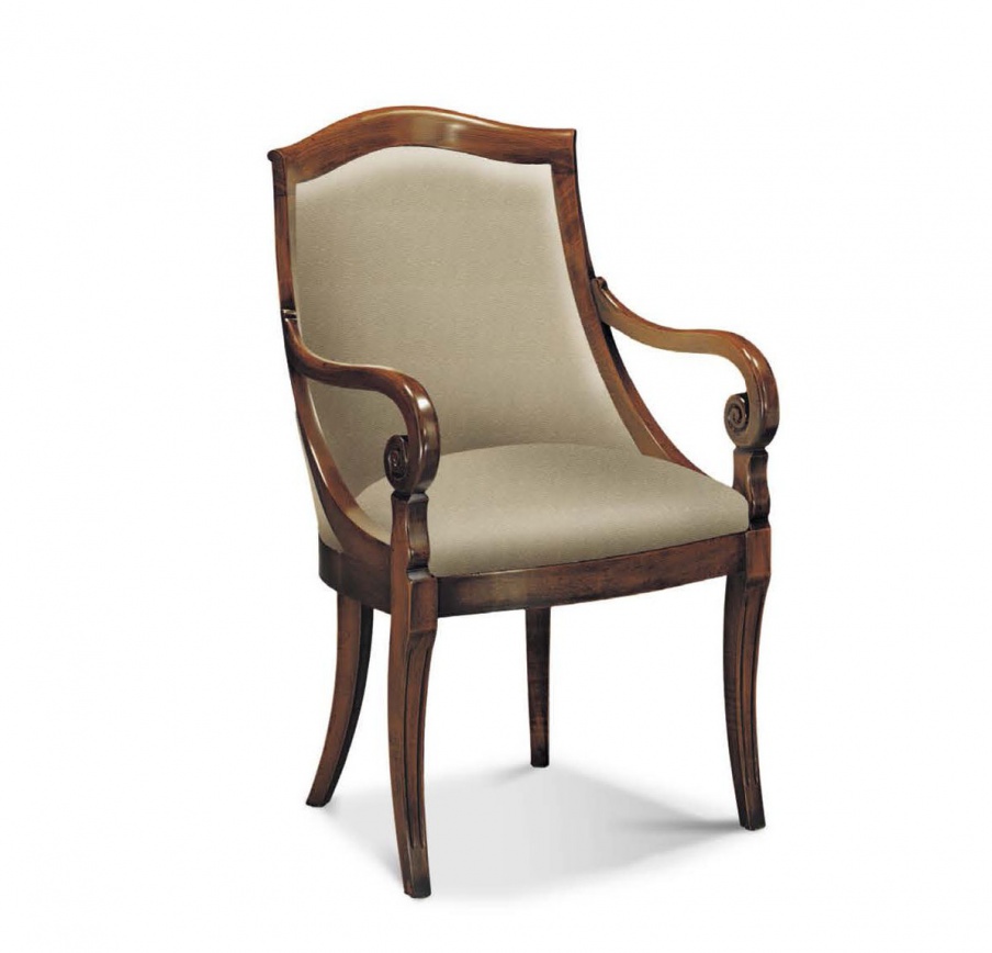 Chair with armrests Francesco Molon