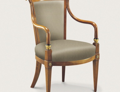 Chair with armrests Francesco Molon